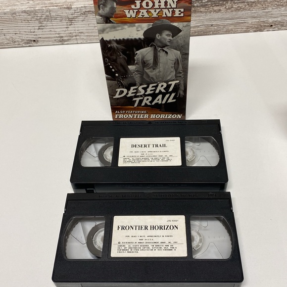 Vintage John Wayne Collection II VHS Set - Picture 9 of 10
